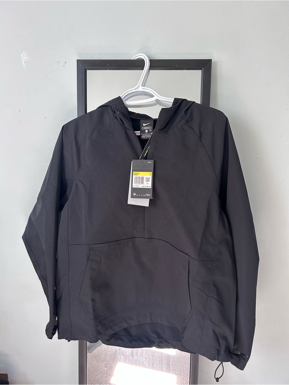 Nike Womens Golf Black Hooded Jacket